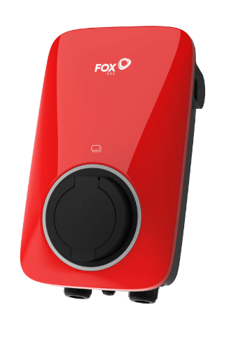 Toma de carga AC Trifásico 11.0kW- ROJO - Bluetooth+RFID+WIFI+OCPP 1.6