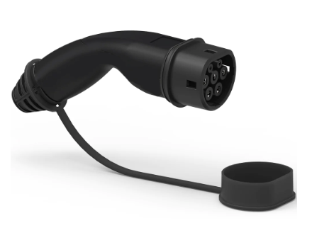 Enchufe de carga corriente alterna Monofásico 11.0kW- NEGRO - Bluetooth+RFID+WIFI