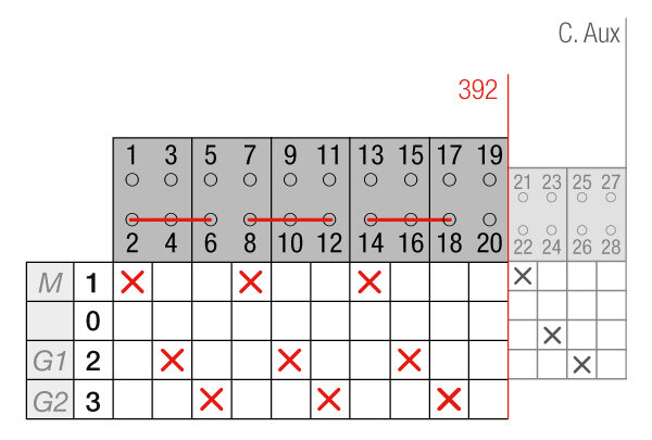 CONMUTADOR GAVE MOTOR.MULTIFUE. 3P 160A 12VDC