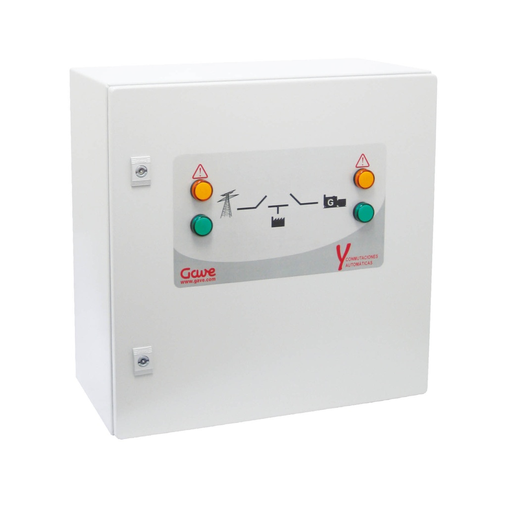 CUADRO CONMUTACION AUTOMATICA GAVE SEÑALIZACION  2P 63A PROT. SOBRETENSIONES