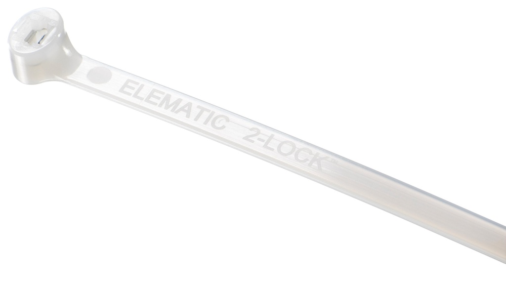 BRIDA DOBLE DIENTE BLANCA GAVE 290X4,5