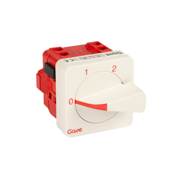 CONMUTADOR GAVE 1P 3 POS.12A.D0