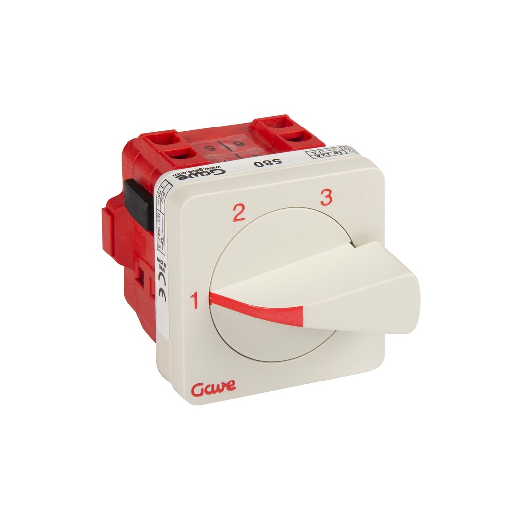 CONMUTADOR GAVE SIN 0 1P 3 POS.12A.D0