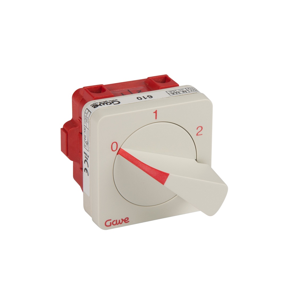 CONMUTADOR GAVE 1P 2 POS.25A.D0