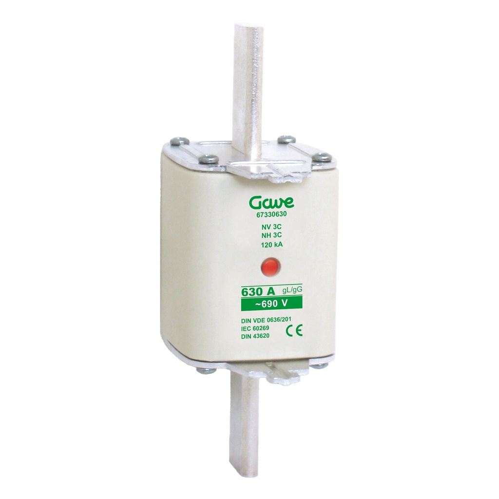 FUSIBLE NH GAVE IND.FUSION 630A.AM T3