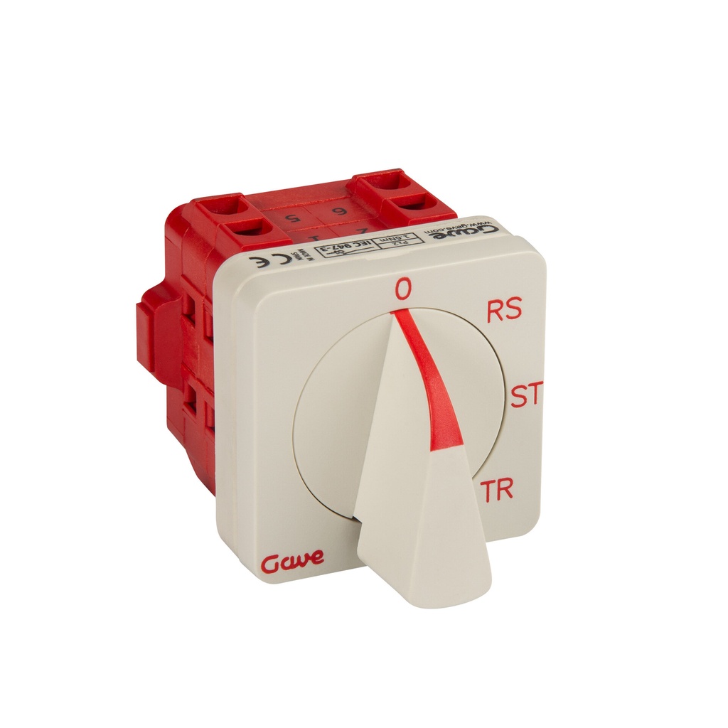 CONMUTADOR GAVE VOLTIMETRO 3P 25A.D0