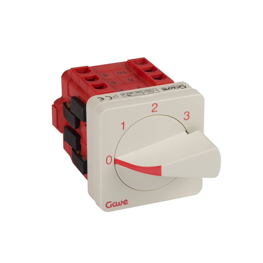 CONMUTADOR GAVE 2P 3 POS.16A.D0