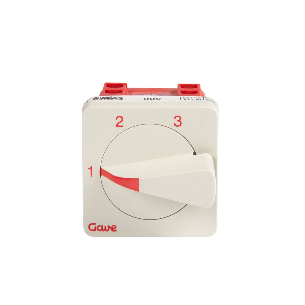 CONMUTADOR GAVE SIN 0 3P 3 POS.12A.D0