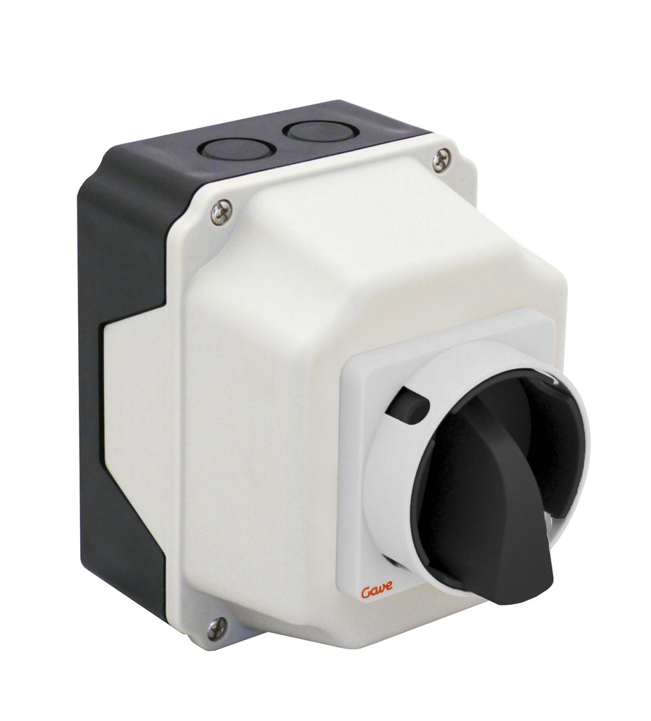 CONMUTADOR 3P GAVE.16A.D0 BLOQ.CANDADO CAJA PCB