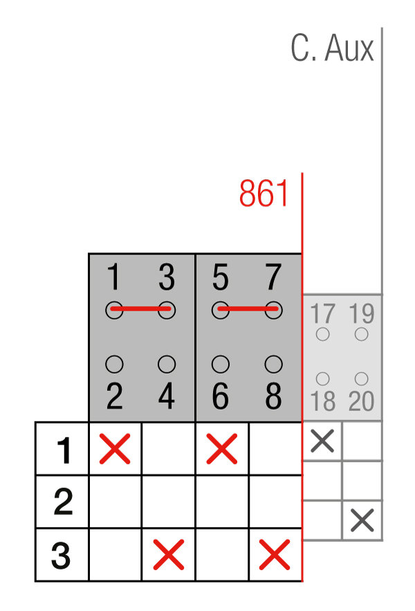 CONMUTADOR  MOTORIZADO ENTRADA INFERIOR 1-0-2 2P 250A. 12V DC GAVE