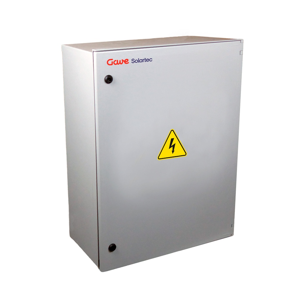 ARMARIO CONEXIÓN 1000V PV - 8 MPPT 2 STRING FUS 20A - SECCIONADOR 25A + PROTECTOR SOBRETENSIONES CLASE II GAVE